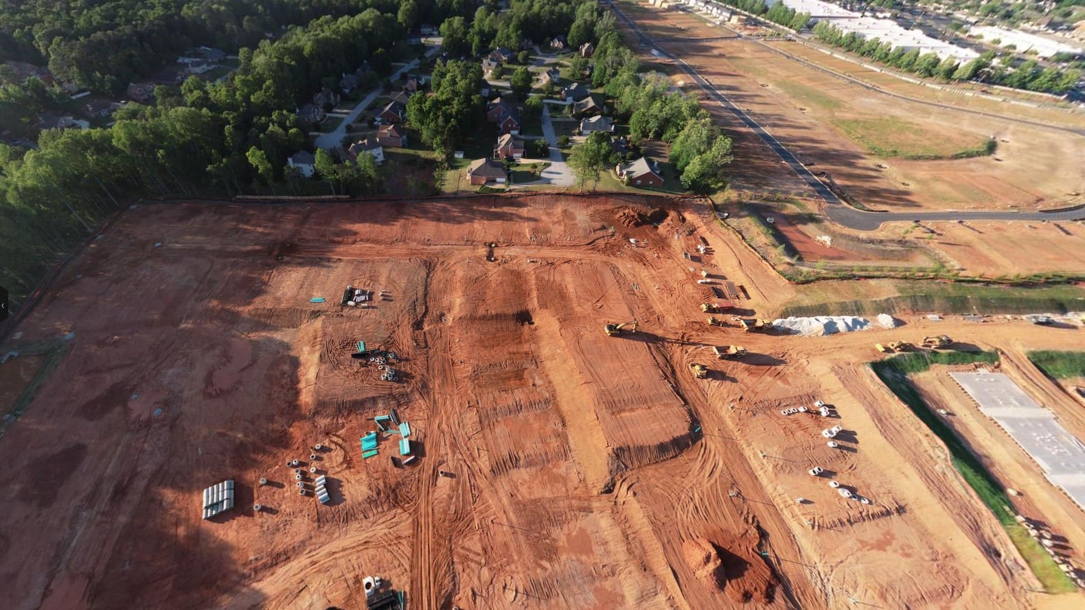 Miller's Point civil engineering 3D digital terrain surface model for machine control earthwork